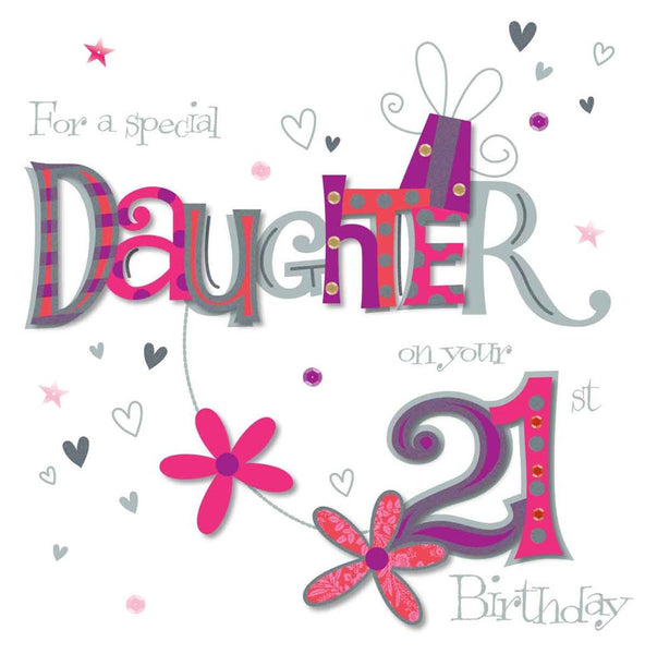 Daughter 21st Birthday - Daughter 21st Birthday 8x8