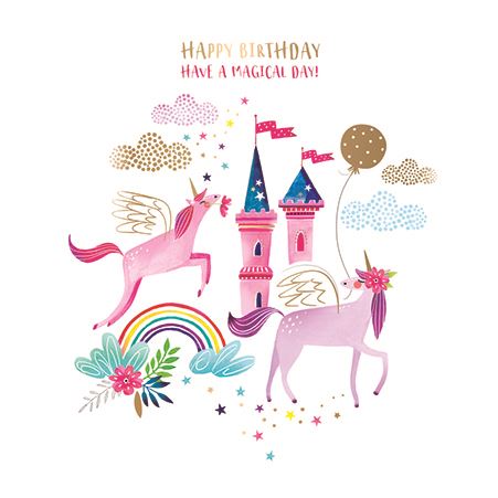 Children's Birthday Card - Magical Birthday