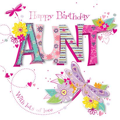 Aunt Birthday - Dragonfly