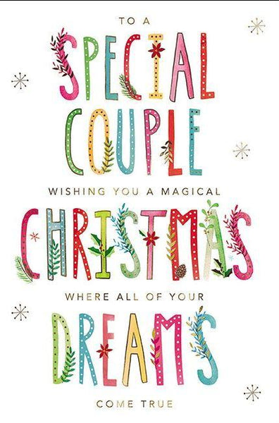 Christmas Card - Special Couple - Dreams Come True