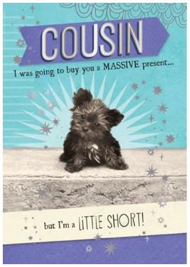 Cousin Birthday - I'm A Little Short!