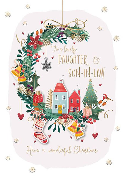 Christmas Card - Daughter and Son-in-Law - Christmas Home