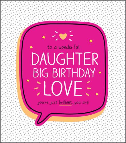 Daughter Birthday - Big Birthday Love