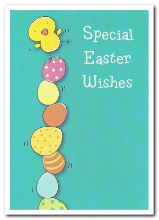 Easter Cards - Pack of 5 - Balancing Chick