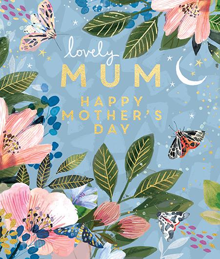Mother's Day Card - Love You Mum