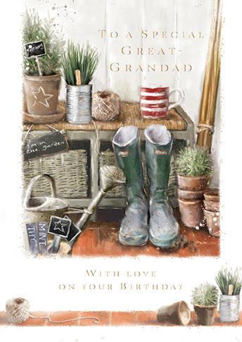 Great-Grandad Birthday - A Day In The Garden