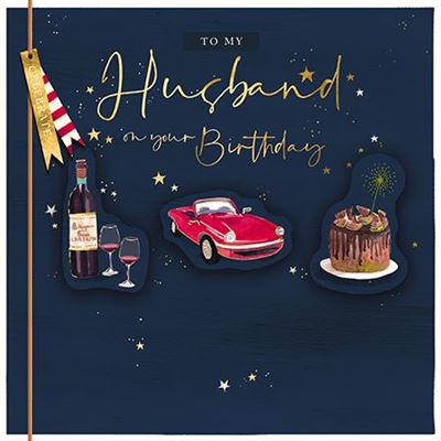 Husband Birthday - Car & Cake