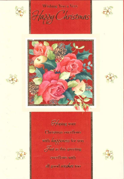 Christmas Card - Christmas Bouquet