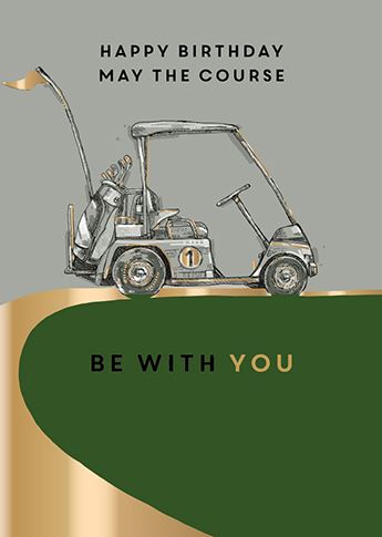 Birthday Card - Course Be With You