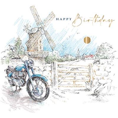 Birthday Card - A Ride To The Country