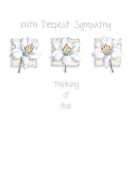 Sympathy Card - Lily Panels