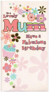 Mum Birthday - Contemporary Text