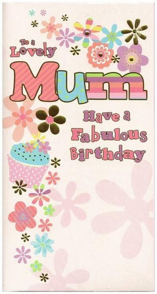 Mum Birthday - Contemporary Text