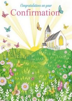Confirmation Day Card - Spring Church
