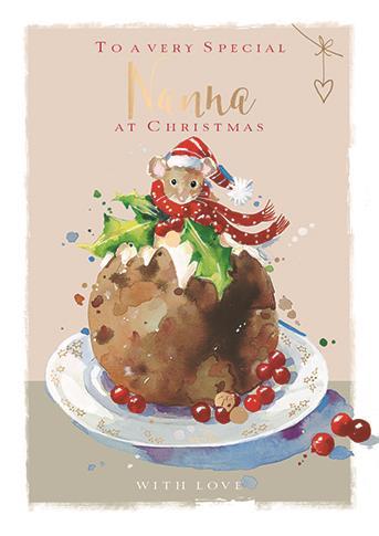 Christmas Card - Nanna - A Christmas Treat