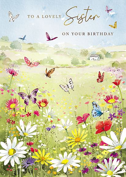 Sister Birthday - Butterfly Meadow