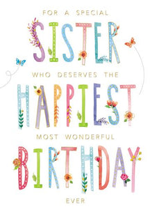 Sister Birthday - Happiest Birthday