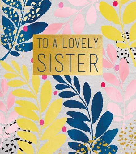 Sister Birthday - A Lovely Sister