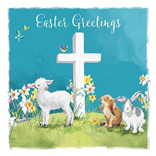 Easter Cards - Pack of 5 - Easter Cross