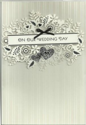 Wedding Card - Our Wedding Day Garland