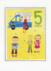 Age 5 - 5th Birthday - Ice-cream Van