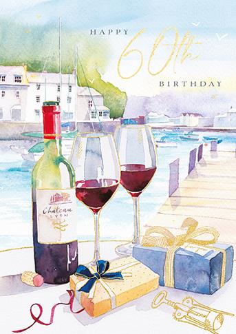 Age 60 - 60th Birthday - Harbourside Drink