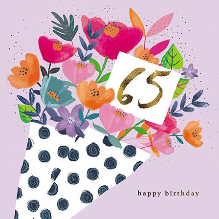 The Great British Card Company Age 65 - 65th Birthday - Breezy