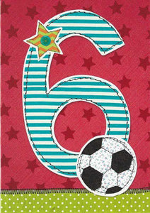 Age 6 - 6th Birthday - Football