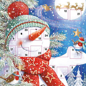 Christmas Advent Calendar Card - Magical Christmas