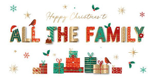 Christmas Card - All The Family - All The Family