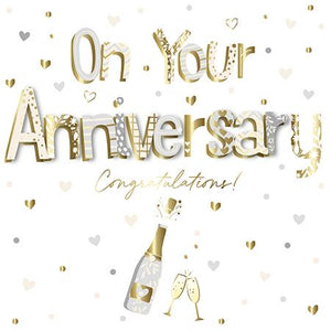 Talking Pictures Anniversary Card - Your Anniversary - Another Year Together