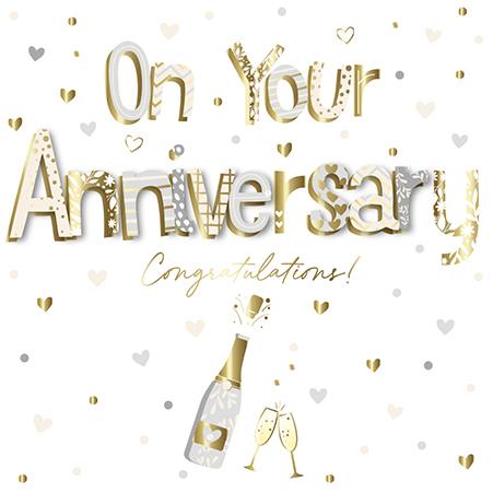 Anniversary Card - Your Anniversary - Another Year Together