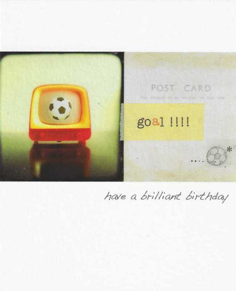 Birthday Card - Goal!!!!