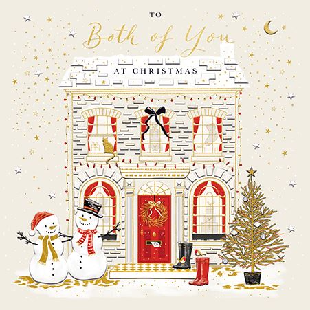 Christmas Card - Both Of You - Ready For Christmas from Ling Design, English Christmas Cards in France