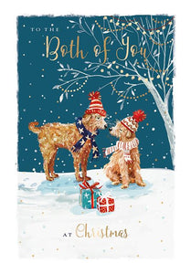 Christmas Card - Both Of You - Under The Christmas Lights