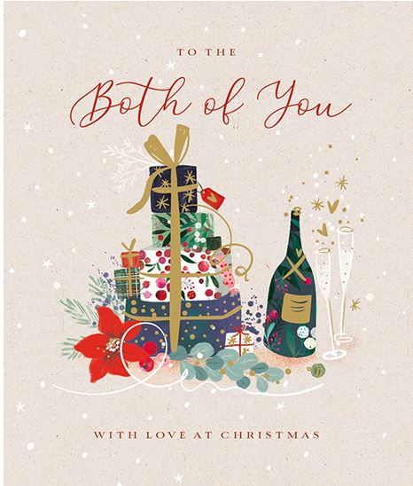 Christmas Card - Both Of You - Celebrating Christmas