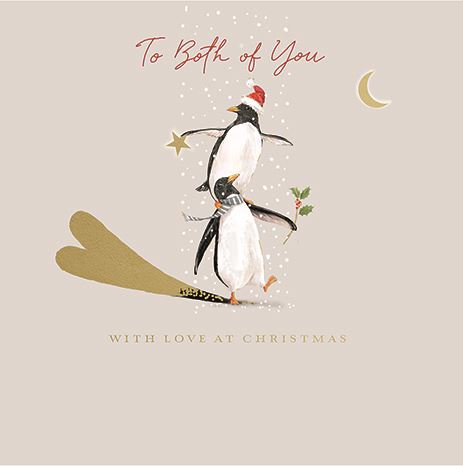 Ling Design Christmas Card - Both Of You - Christmas Love, English Christmas Cards in France