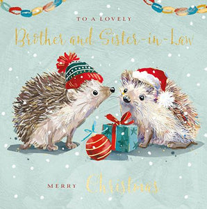 Ling Design Christmas Card - Brother and Sister-in-Law - Special Time Of Year, English Christmas Cards in France