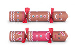 Christmas Crackers - 12 galletas de Navidad Deluxe de 12 pulgadas Joyful Ginger