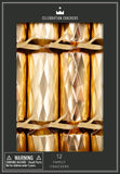 Christmas Crackers - 12 Midas Touch 12 inch Family Christmas Crackers from Heart and Soul Studio Celebration Crackers, Christmas Crackers in France, Crackers de Noel, Petards de Noel en France, Diablotins en France