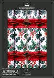 Christmas Crackers - 12 Traditional Holly 12 inch Family Christmas Crackers from Heart and Soul Studio Celebration Crackers, Christmas Crackers in France, Crackers de Noel, Petards de Noel en France, Diablotins en France