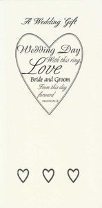 Wedding Gift Card - Heart