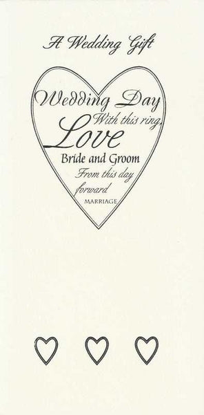 Wedding Gift Card - Heart