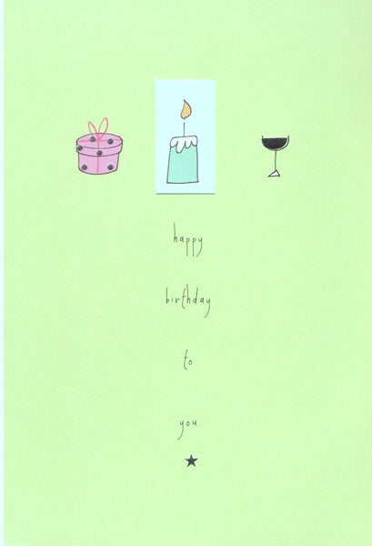 Birthday Cards - Pack of 6 - Birthday Candle