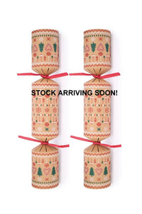 Christmas Crackers - Kraft Bauble 11 inch Charity Christmas Crackers (Minimum Order 6) - Click Image to purchase