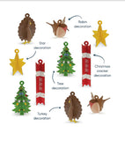 Christmas Crackers - Silver Text 11 inch Christmas Crackers (Minimum Order 6) - Click Image to purchase