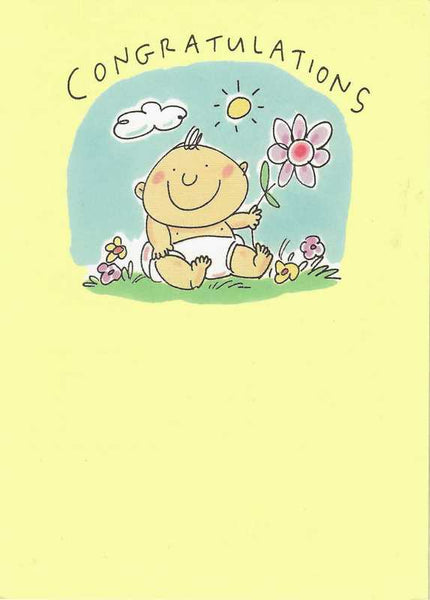 New Baby Card - Ray Of Sunshine