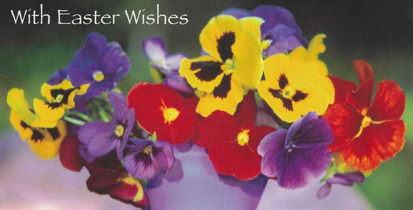 Easter Card - With Easter Wishes, Easter Cards in France, Cartes de Paques en France, English Cards in FranceEnglish cards in France