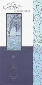 Christmas Card - One I Love - Frosty Scene