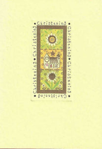 Christening Card - Sunflowers Church